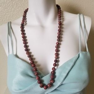 Vintage Jasper Necklace